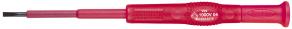 2-COLOR VDE INSULATED 1000 VOLTS SLOTTED SCREWDRIVER